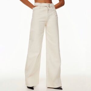 Aritzia | Ksubi | Detatched Jean in Ecru Size 25